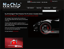 Tablet Screenshot of nochip.ca
